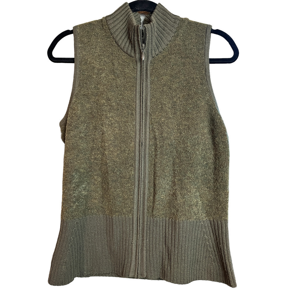 Talbots Women’s Green Vest New With Tags / Size-Medium